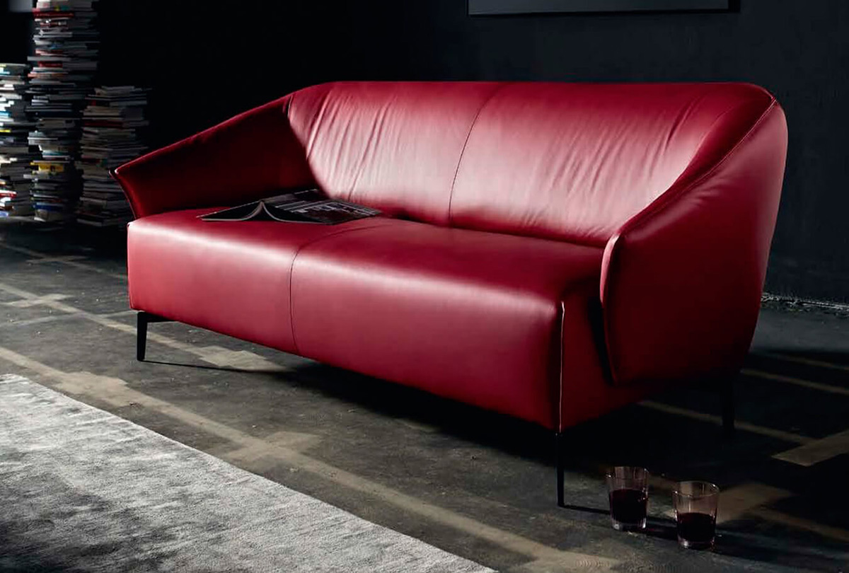 Koinor Voice Contemporary German Leather Sofas Pune Simply Sofas