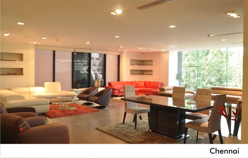 European Furniture Stores & Showrooms Sofa Stores Bengaluru,Chennai